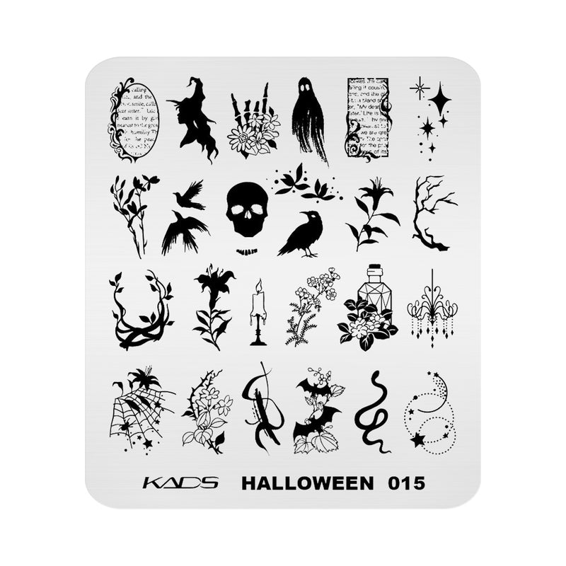 Kads - Halloween 015 Stamping Plate