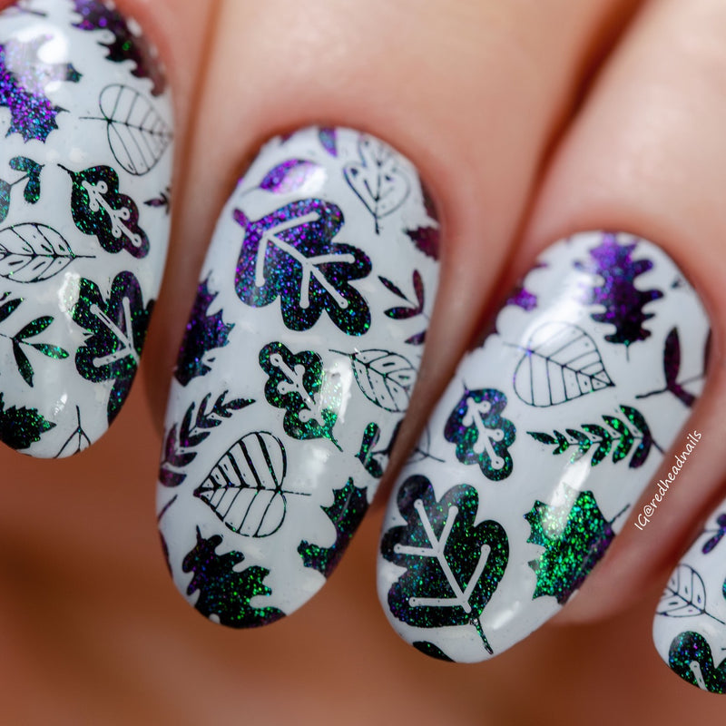 UberChic Beauty - I Always Fall for Autumn Stamping Plate