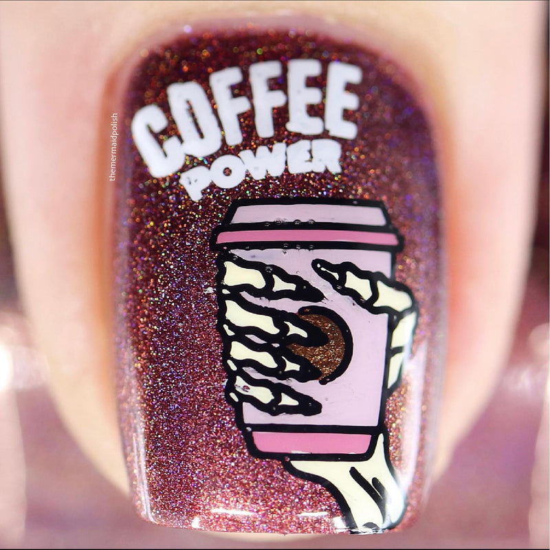 UberChic Beauty - Better With Coffee Stamping Plate