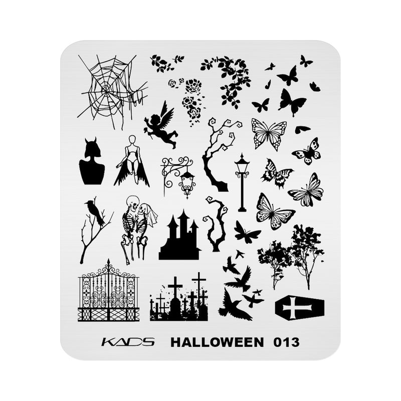 Kads - Halloween 013 Stamping Plate