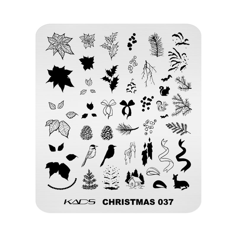 Kads - Christmas 037 Stamping Plate