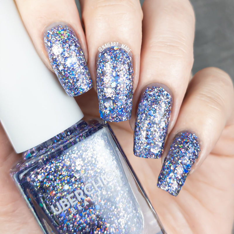 UberChic Beauty - Holo Snowflakes Nail Polish