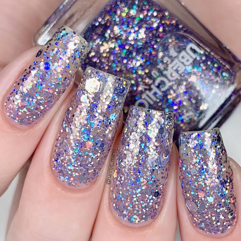 UberChic Beauty - Holo Snowflakes Nail Polish