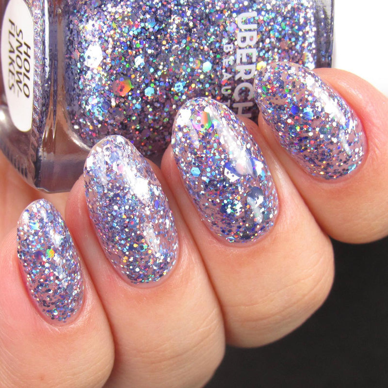 UberChic Beauty - Holo Snowflakes Nail Polish