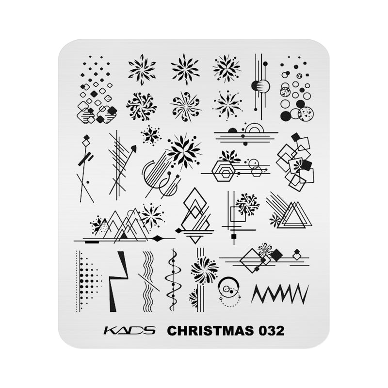 Kads - Christmas 032 Stamping Plate