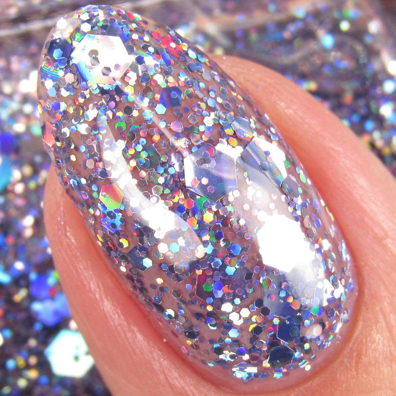 UberChic Beauty - Holo Snowflakes Nail Polish