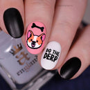 UberChic Beauty - UC Mini - Corgi Love Stamping Plate