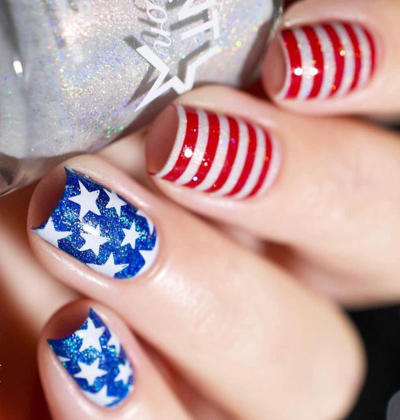 UberChic Beauty - UC Mini - Fourth of July Stamping Plate