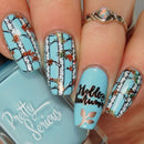 UberChic Beauty - Lovely Leaves 03 Stamping Plate