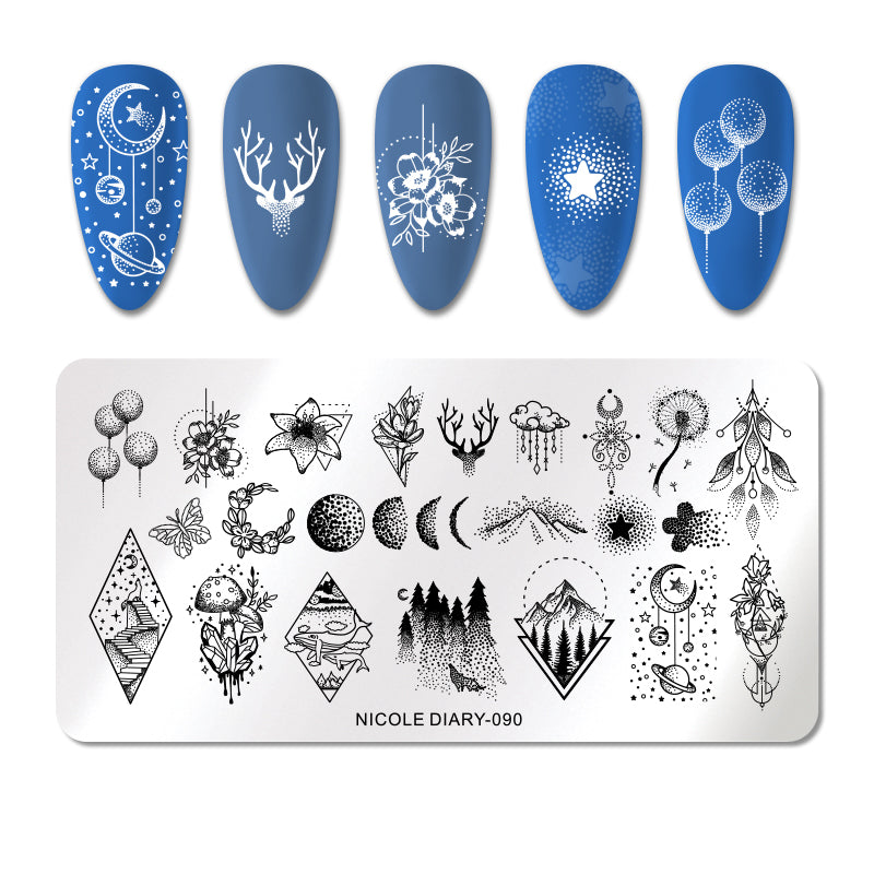 Nicole Diary - 090 Astro in Chic Stamping Plate