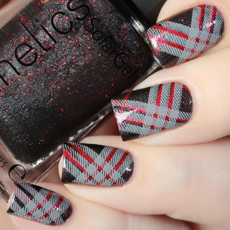 UberChic Beauty - Pretty in Plaid 01 Stamping Plate
