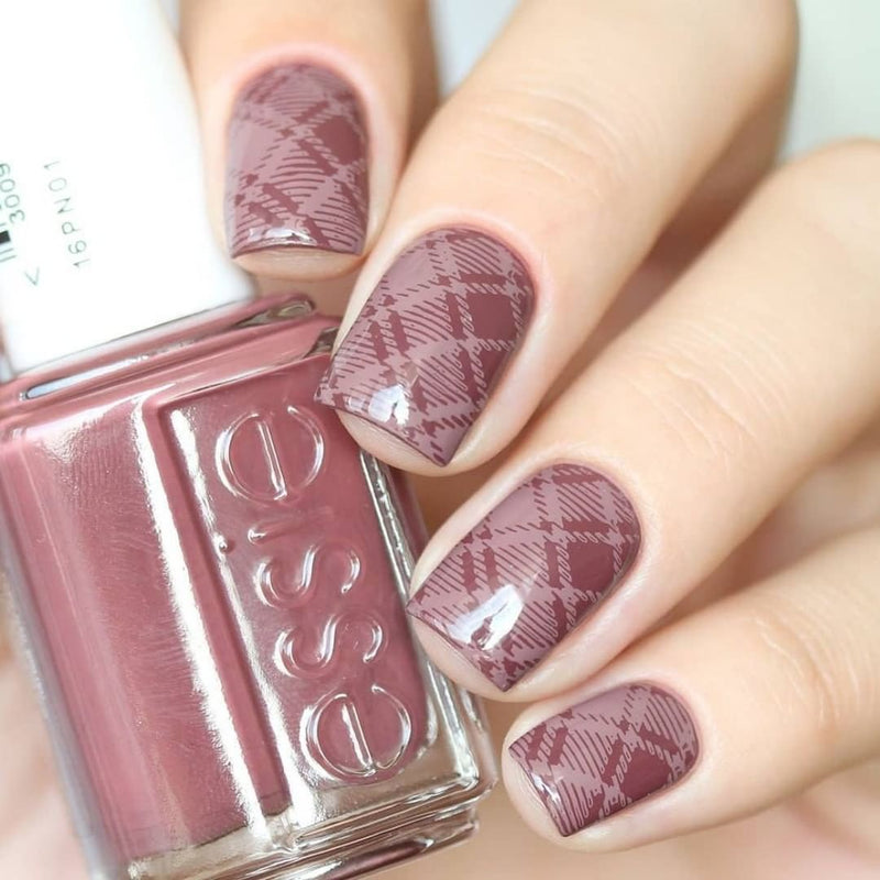 UberChic Beauty - Pretty in Plaid 01 Stamping Plate