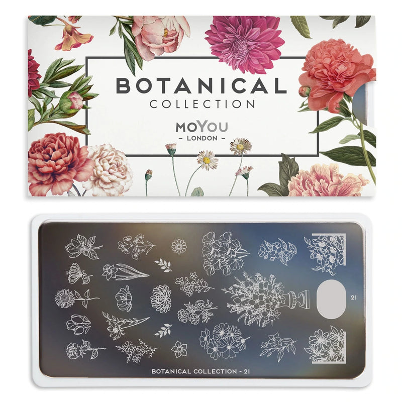 MoYou-London - Botanical 21 Stamping Plate