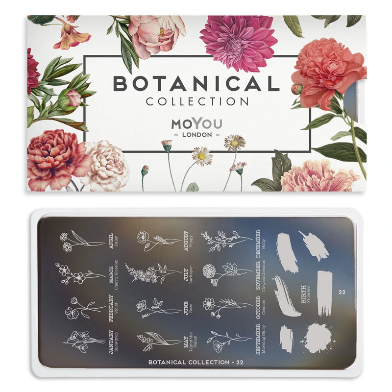 MoYou-London - Botanical 22 Stamping Plate