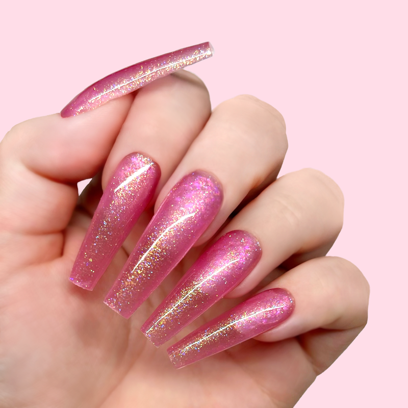 Kiara Sky - D650 Peach Sangria Dip Powder