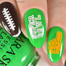 UberChic Beauty - UC Mini - Football Is Life Stamping Plate