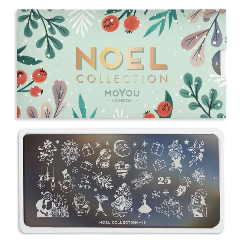 MoYou-London - Noel 15 Stamping Plate
