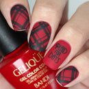 UberChic Beauty - Pretty in Plaid 02 Stamping Plate