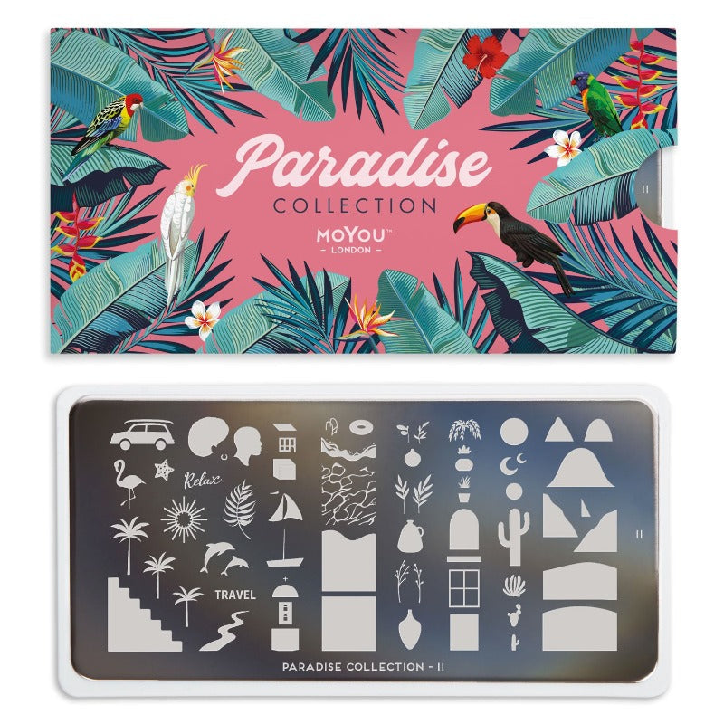 MoYou-London - Paradise 11 Stamping Plate