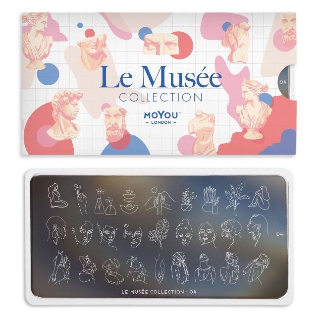 MoYou-London - Le Musée 04 Stamping Plate