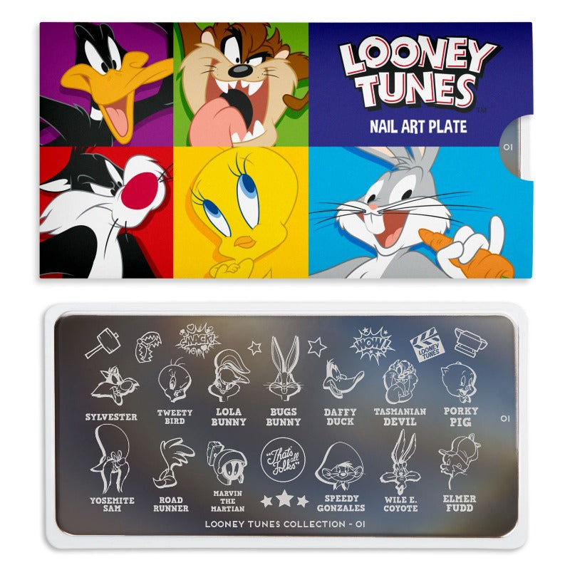 MoYou-London - Looney Tunes 01 Stamping Plate