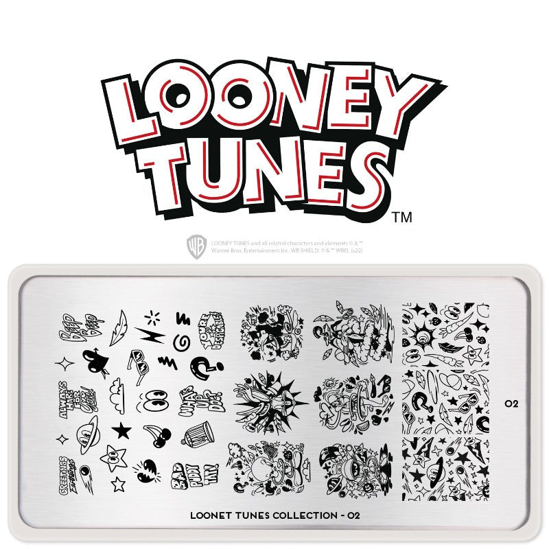 MoYou-London - Looney Tunes 02 Stamping Plate