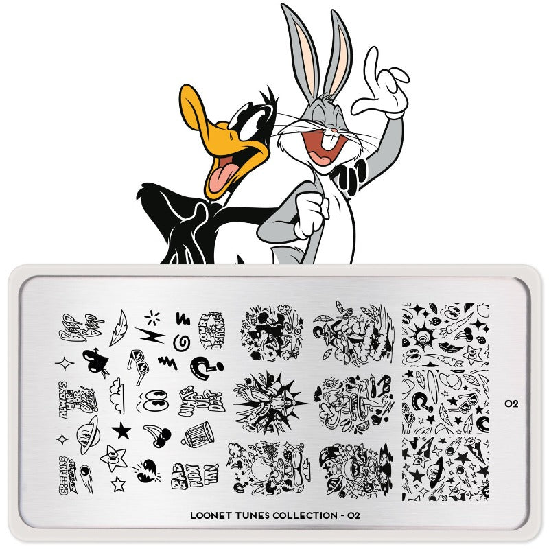 MoYou-London - Looney Tunes 02 Stamping Plate