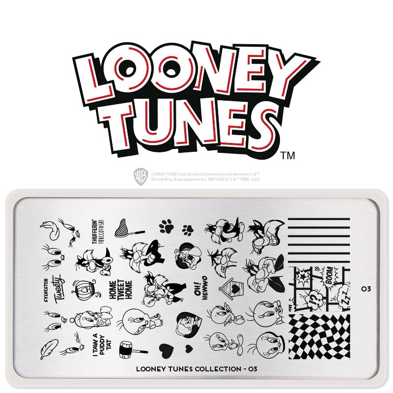 MoYou-London - Looney Tunes 03 Stamping Plate