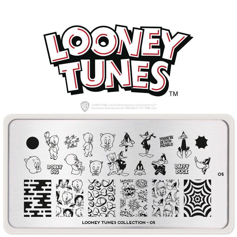 MoYou-London - Looney Tunes 05 Stamping Plate