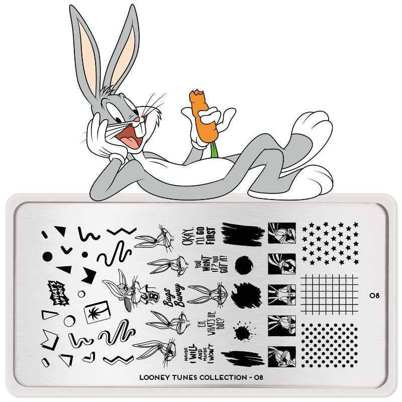 MoYou-London - Looney Tunes 08 Stamping Plate