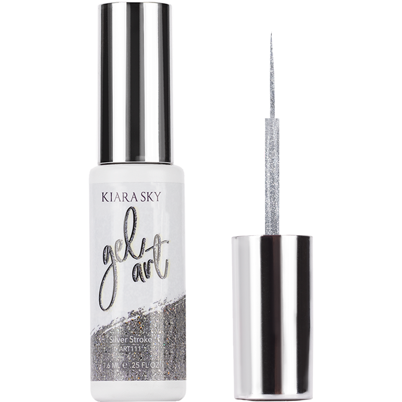 Kiara Sky - Silver Stroke Gel Art Polish