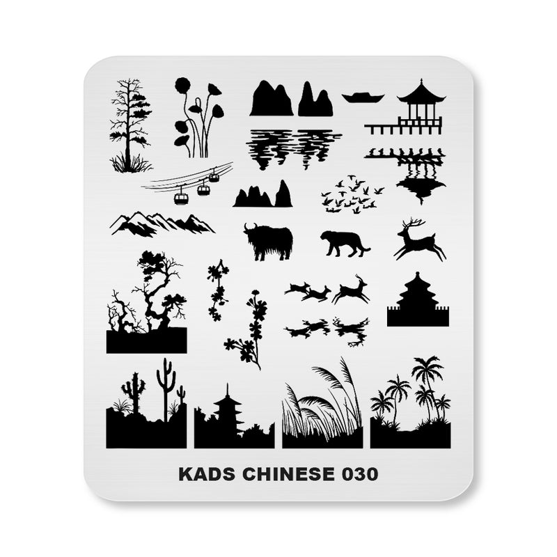 Kads - Chinese 030 Stamping Plate