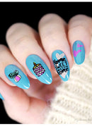 UberChic Beauty - UC Mini - Cozy At Home Stamping Plate