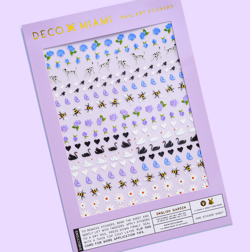 Deco Miami - English Garden Nail Stickers