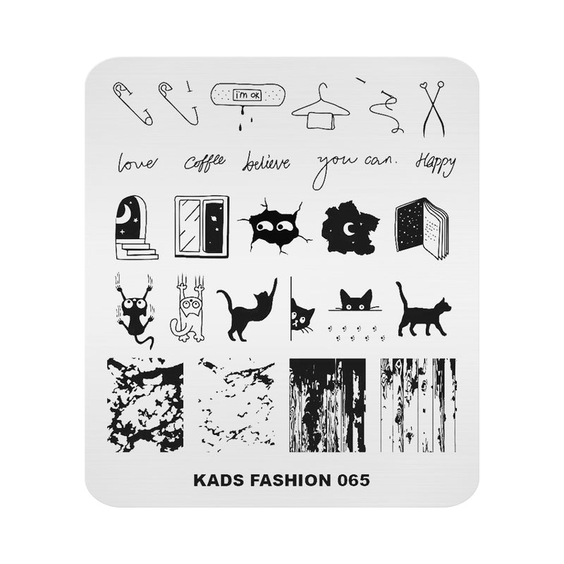 Kads - Fashion 065 Stamping Plate