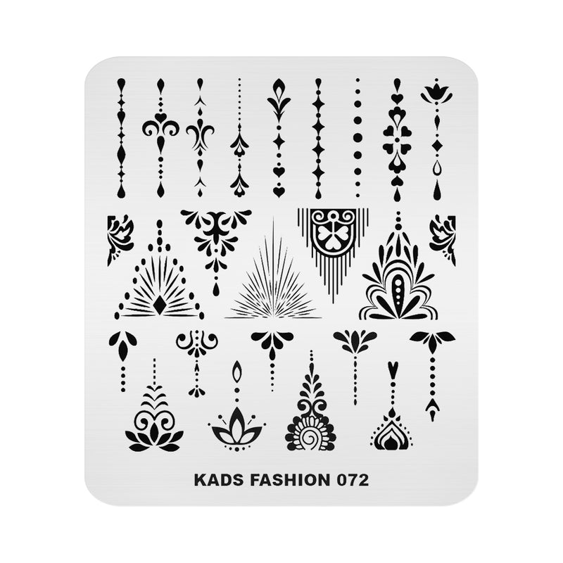 Kads - Fashion 072 Stamping Plate