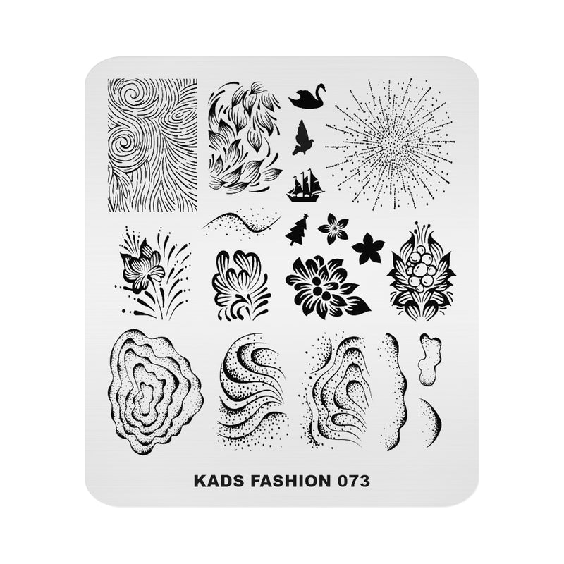 Kads - Fashion 073 Stamping Plate