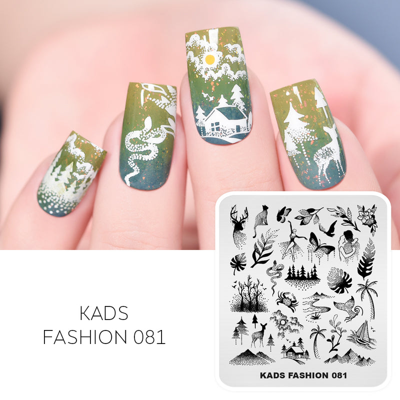 Kads - Fashion 081 Stamping Plate