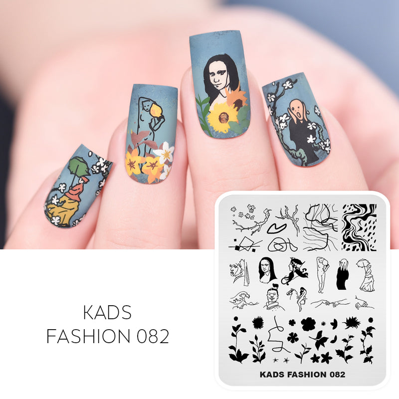 Kads - Fashion 082 Stamping Plate