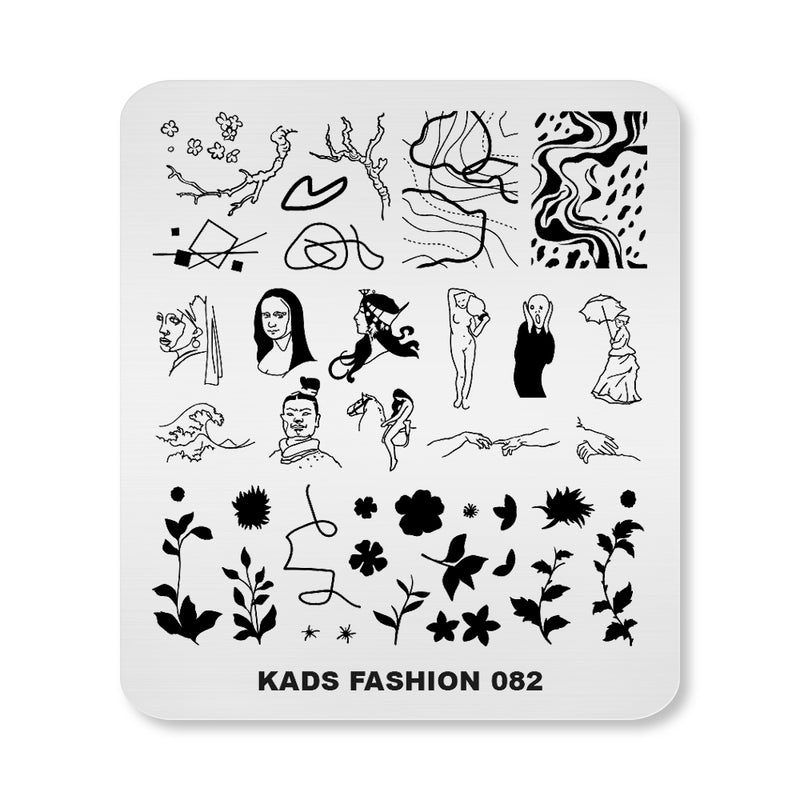 Kads - Fashion 082 Stamping Plate