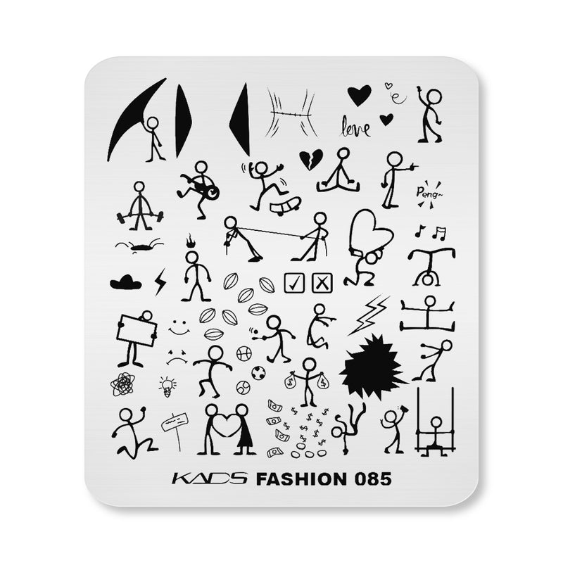 Kads - Fashion 085 Stamping Plate