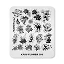 Kads - Flower 056 Stamping Plate