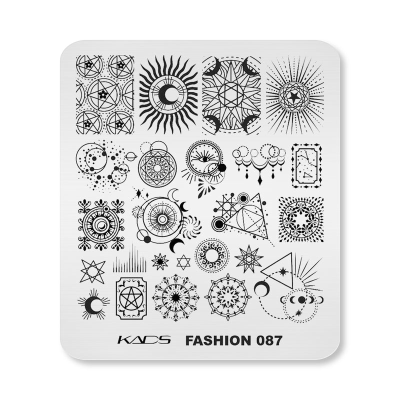 Kads - Fashion 087 Stamping Plate