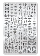 UberChic Beauty - Flourishes & Ornaments Stamping Plate