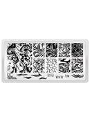 UberChic Beauty - UC Mini - Fluid Movement - Liquid Textures Stamping Plate