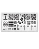 UberChic Beauty - UC Mini - Football Is Life Stamping Plate