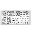 UberChic Beauty - UC Mini - Forecasting Glam Stamping Plate