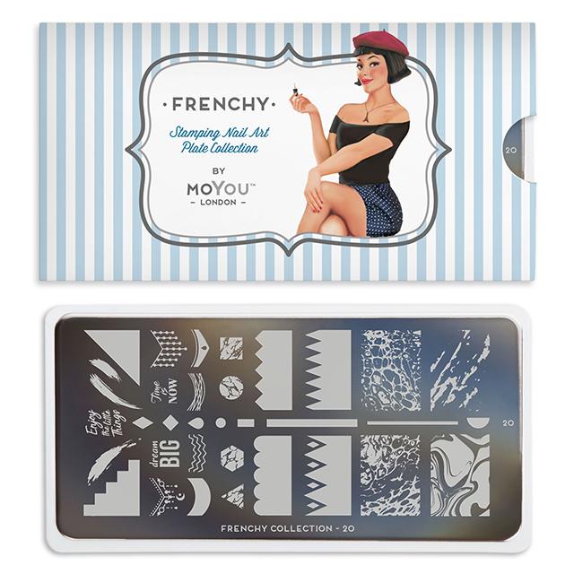 MoYou-London - Frenchy 20 Stamping Plate