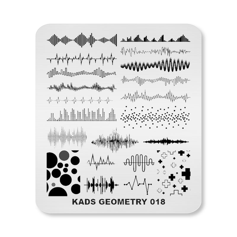 Kads - Geometry 018 Stamping Plate