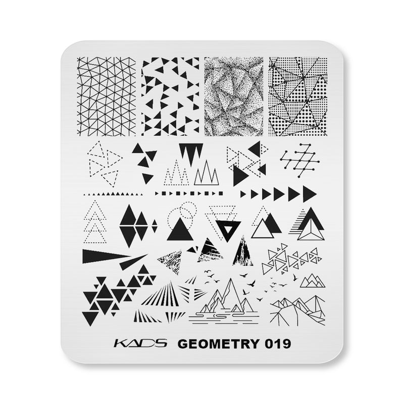 Kads - Geometry 019 Stamping Plate